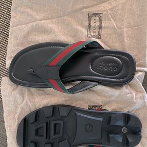 Selling brand new gucci sandals size 9.5